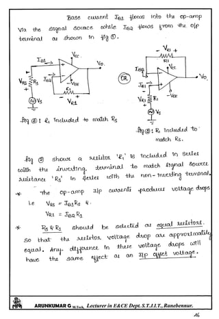Linear IC's & Application Notes