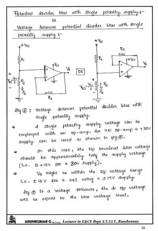 Linear IC's & Application Notes