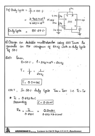 Linear IC's & Application Notes