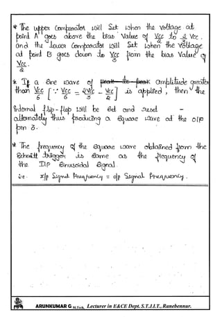 Linear IC's & Application Notes