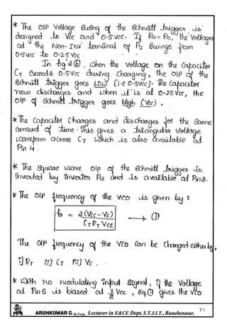 Linear IC's & Application Notes