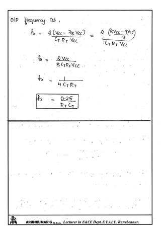 Linear IC's & Application Notes