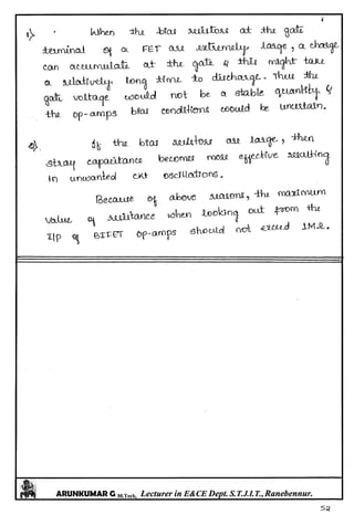Linear IC's & Application Notes