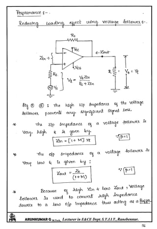 Linear IC's & Application Notes