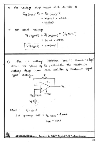 Linear IC's & Application Notes