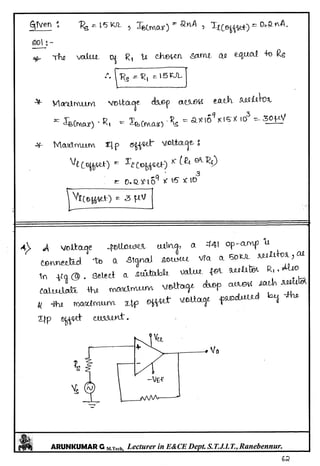 Linear IC's & Application Notes