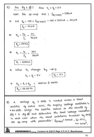 Linear IC's & Application Notes