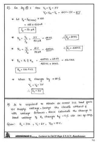 Linear IC's & Application Notes