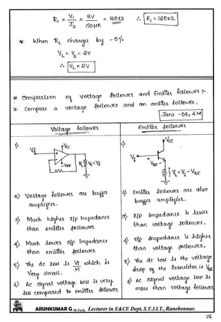 Linear IC's & Application Notes