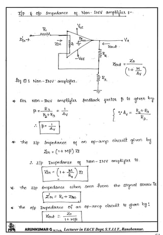 Linear IC's & Application Notes