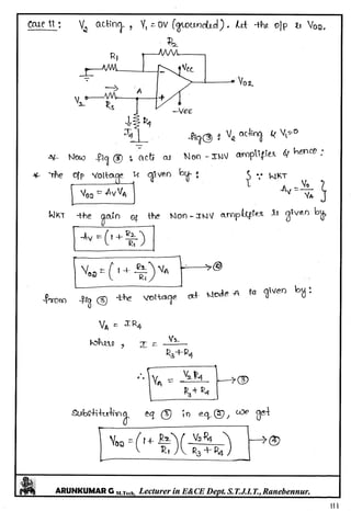 Linear IC's & Application Notes