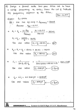 Linear IC's & Application Notes Slide 461