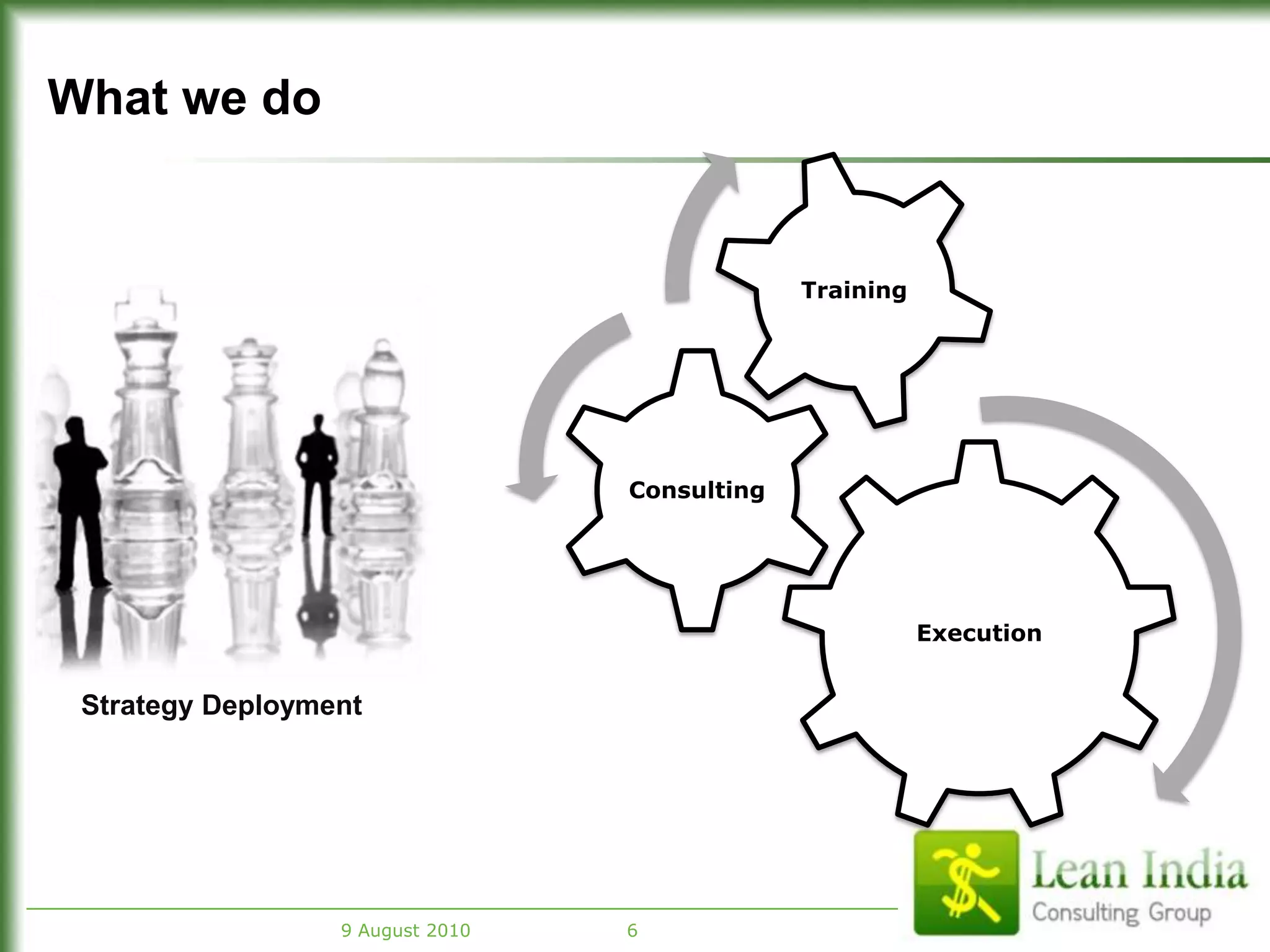 Our Past Clients22 July 20103Our GenesisA division of 10 year old JCE Mgmt Services