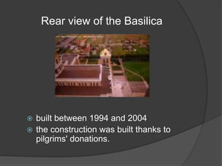 Pope John Paul II blessed the Basilica in 1999.Poland's largest church - one of the largest churches in the worldthe nave 120 meters long, 77 meters widecentral dome 98 meters hightower 141.5 metres tall 