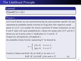 Reading Birnbaum's (1962) paper, by Li Chenlu | PPT