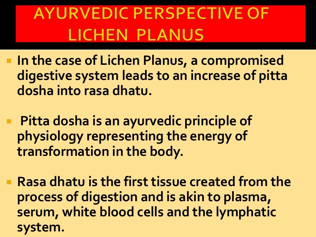 Ayurvedic Treatment for Lichen Planus , PLEVA , Lichen Simplex , LPP…