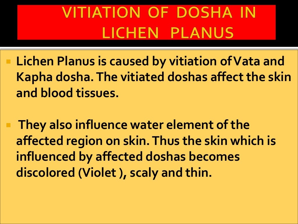 Ayurvedic Treatment for Lichen Planus , PLEVA , Lichen Simplex , LPP…