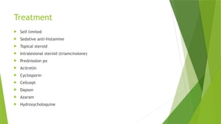 Lichen planus/ Dermotology presentation | PPTX