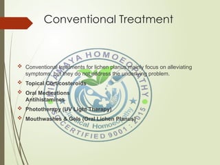 Lichen Planus:Causes , Symptoms and Homeopathic Treatment | PPT