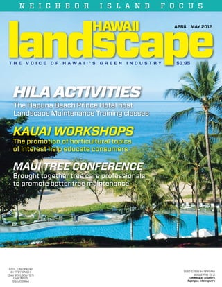 LICH Landscape Hawaii Magazine - April/May 2012 Issue