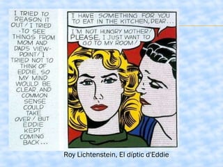 Roy Lichtenstein, El díptic d'Eddie 