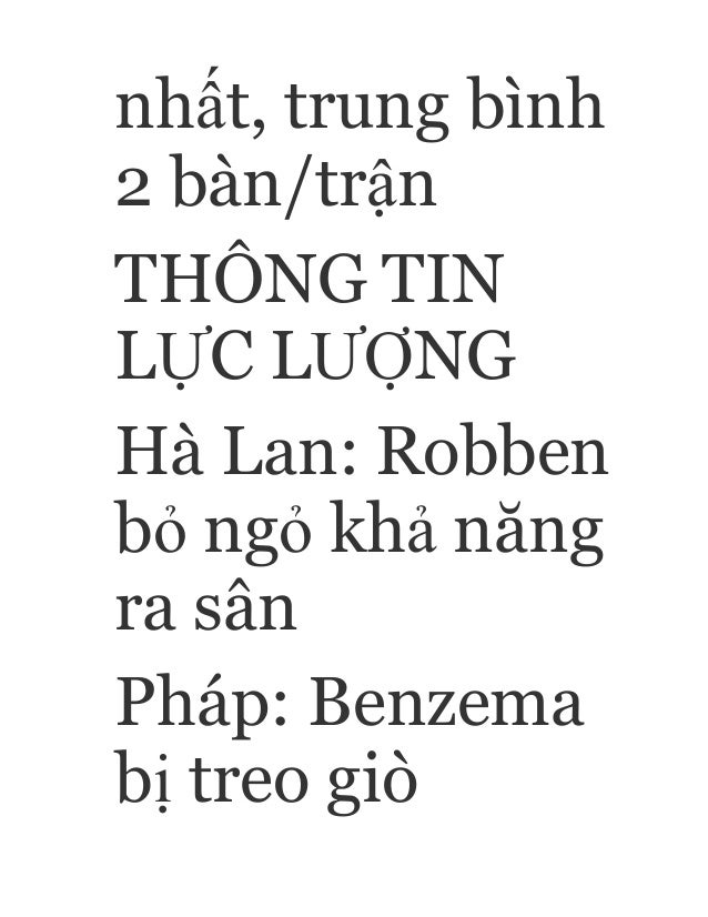 Lich thi dau hom nay ha lan vs phap