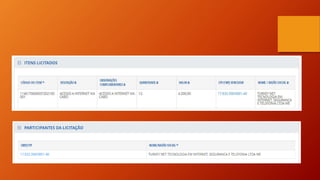 Licitação e Processo Licitatório ARMP....pptx