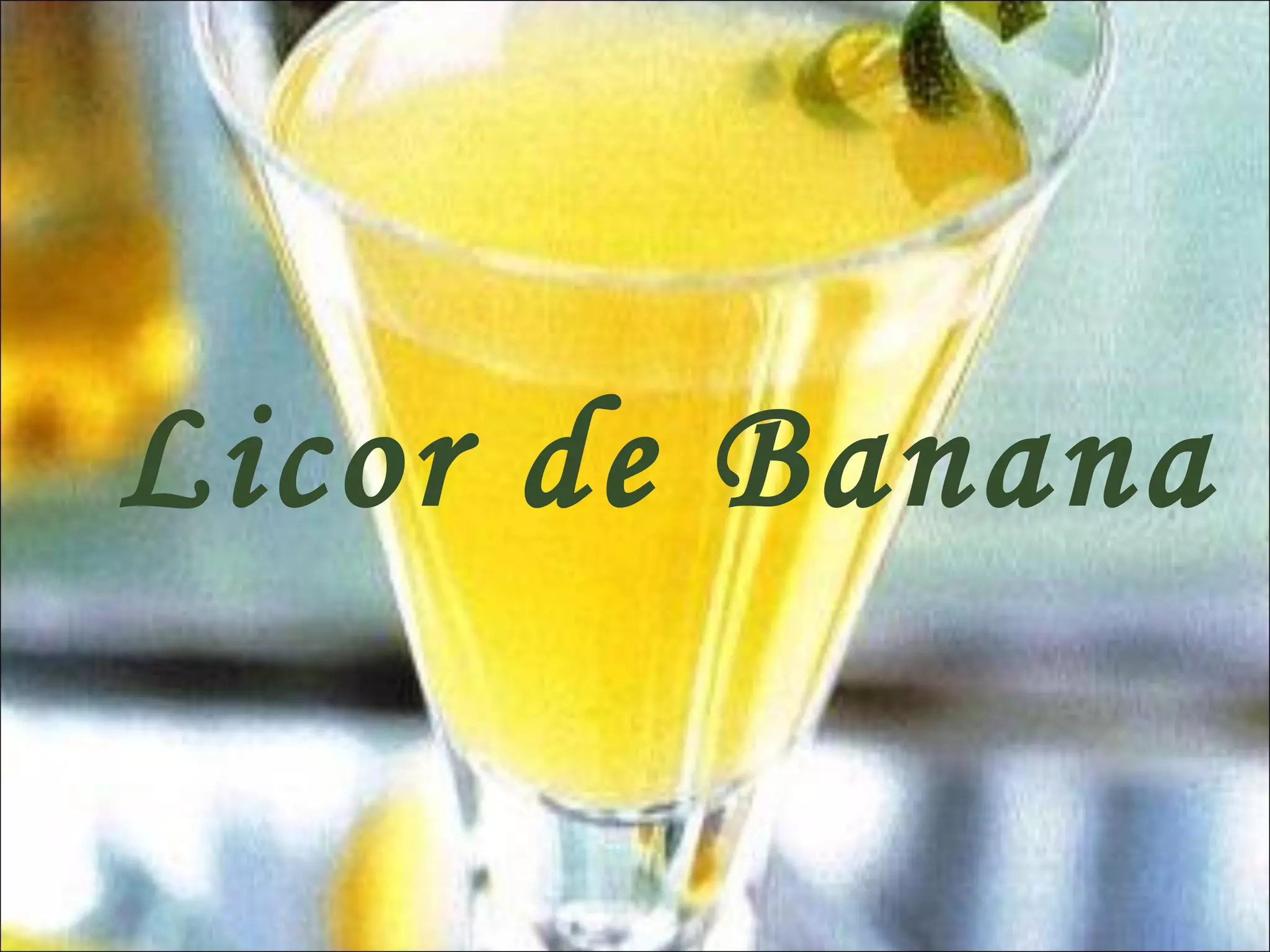 Licor de Banana