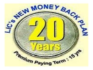 LIC's Delhi NEW MONEY BACK PLAN -20 YEARS Table 820 Details Benefits Bonus Calculator Review Example