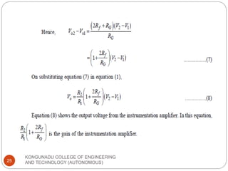 KONGUNADU COLLEGE OF ENGINEERING
AND TECHNOLOGY (AUTONOMOUS)
25
 