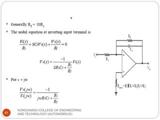 KONGUNADU COLLEGE OF ENGINEERING
AND TECHNOLOGY (AUTONOMOUS)
61
 