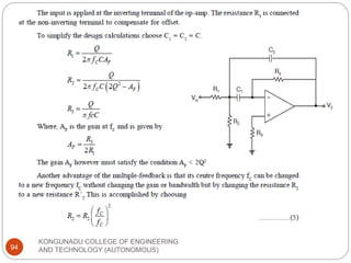 KONGUNADU COLLEGE OF ENGINEERING
AND TECHNOLOGY (AUTONOMOUS)
94
 