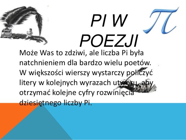 Sprawdzian Matematyka Z Plusem 2 Liczba Pi Liczba PI