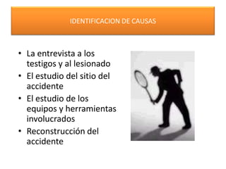 COMO OCURRIO EL ACCIDENTE?