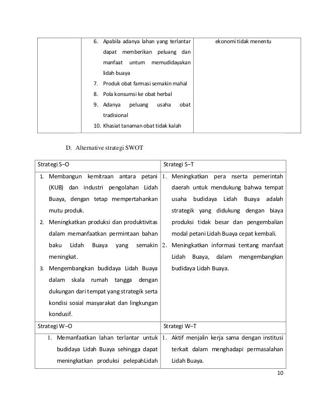 Makalah Lidah buaya