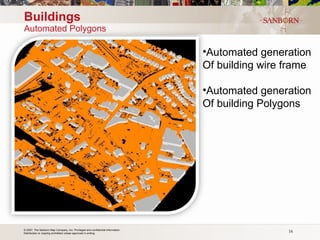 Buildings Automated Polygons Automated generation Of building wire frame Automated generation Of building Polygons 