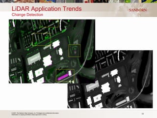 LiDAR Application Trends Change Detection 