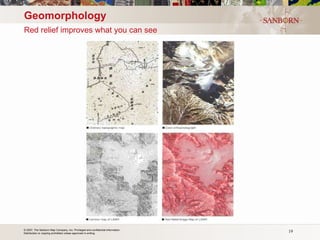 Geomorphology Red relief improves what you can see   