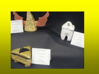 Lidded clay box or jar