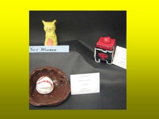 Lidded clay box or jar