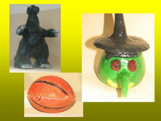 Lidded clay box or jar