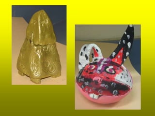 Lidded clay box or jar