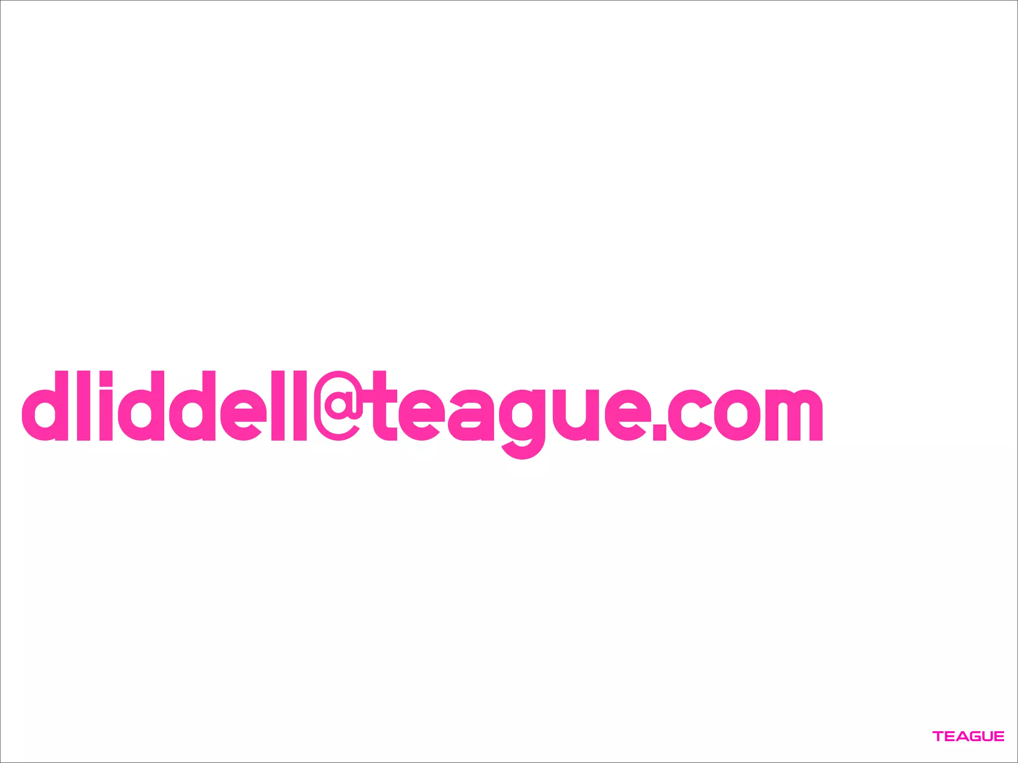 dliddell@teague.com
 