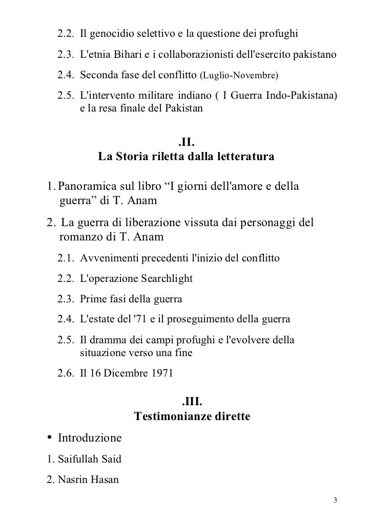 I Giorni Dell Amore E Della Guerra
