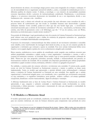 LiderançA CarismáTica Hoje