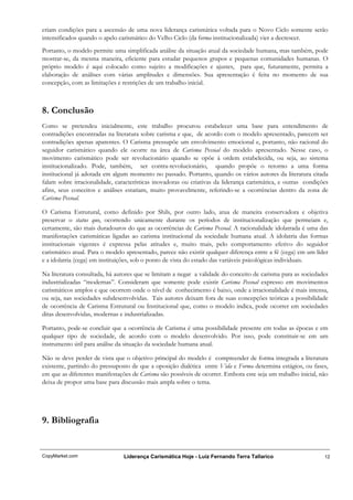 LiderançA CarismáTica Hoje