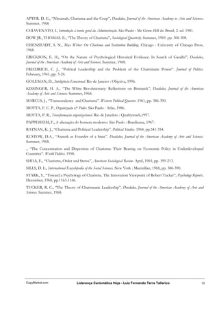 LiderançA CarismáTica Hoje