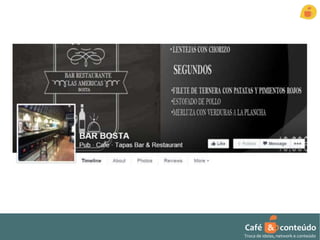 Café & conteúdo 
Troca de ideias, network e conteúdo 
 