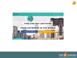 Café & conteúdo 
Troca de ideias, network e conteúdo 
 