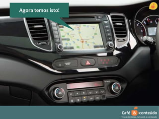 Café & conteúdo 
Troca de ideias, network e conteúdo 
Agora temos isto! 
 